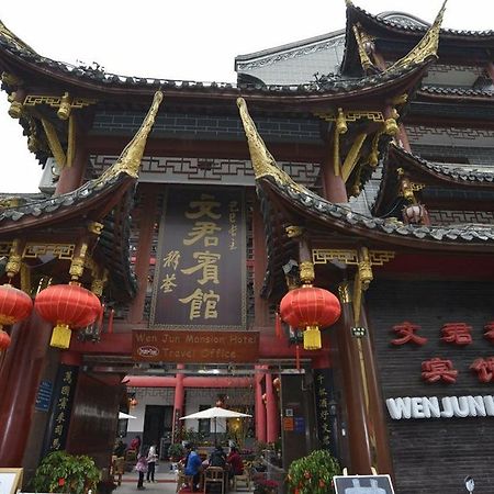 Chengdu Dreamstravelwenjuncourtyardhotel מראה חיצוני תמונה