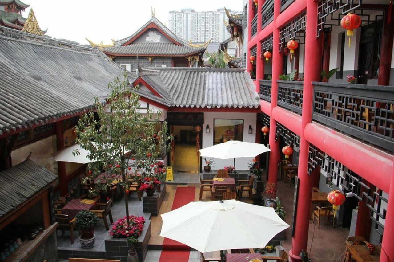 Chengdu Dreamstravelwenjuncourtyardhotel מראה חיצוני תמונה